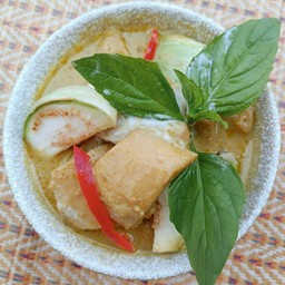 แกงเขียวหวานไก่(กับข้าว)