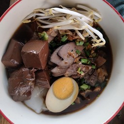 Pork Noodle Soup with Thick Broth