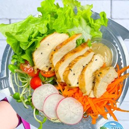 สลัดอกไก่เทอริยากิ