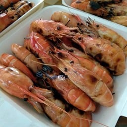 กุ้งเผาไซส์S (ครึ่งโล)
