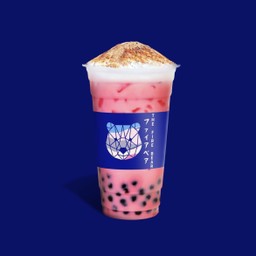 นมชมพูหมีพ่นไฟ