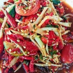 ส้มตำเผ็ดลืมผัวเผ็ดมากๆๆๆๆๆ