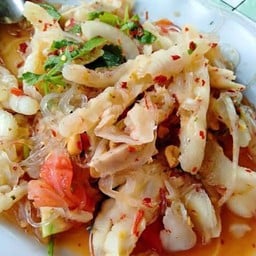 ยำวุ้นเส้นใส่เล็บมือนาง