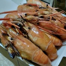 กุ้งเผาไซส์L (ครึ่งโล)