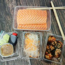 แซลมอน 500 กรัม + ทาโกะยากิ