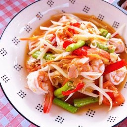 ตำไท กุ้งสุก