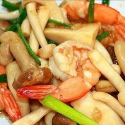 เห็ดรวมเจี๋ยนน้ำมันหอย