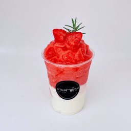 สตรอว์เบอร์รี่ โยเกิร์ต สมูทตี้