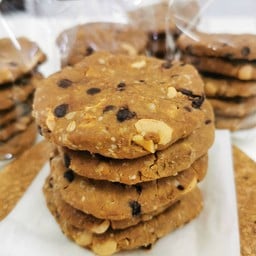 คุกกี้ข้าวโอ๊ตเนยถั่ว