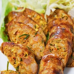 ไส้อั่วสมุนไพรย่าง