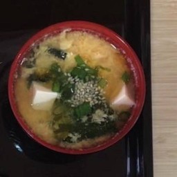 ซุปมิโซะไข่