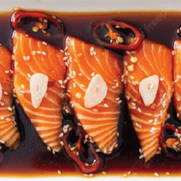 แซลม่อนดอง ซีอิ้วญี่ปุ่น