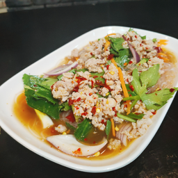 ยำวุ้นเส้นหมูสับ