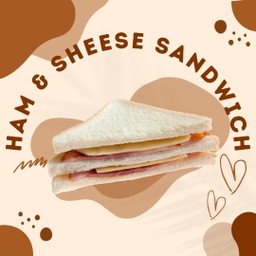 แซนวิชแฮมไก่และชีส