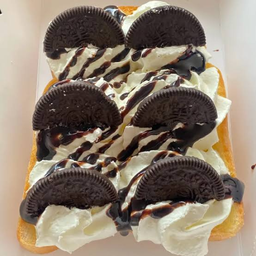 ขนมปังปิ้ง วิวปิ้งครีมไอรีโอ