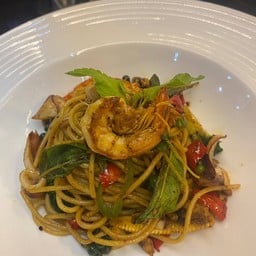 สปาเก็ตตี้ขี้เมาทะเล/เนื้อ