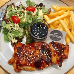 ST20 สเต็กไก่เทริยากิ Teriyaki  chicken steak