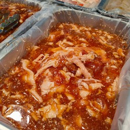 หมูสามชั้นหมักงา ขีดละ