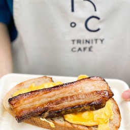 Silky Egg & Bacon Toast