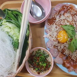 จุ่มหมู+ตับ+ไส้อ่อน