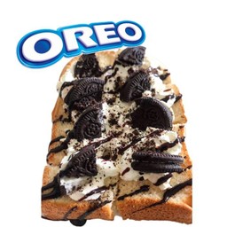 ขนมปังปิ้งวิปปิ้งโอริโอ้