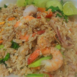 ข้าวผัดรวมมิตร - ทะเล