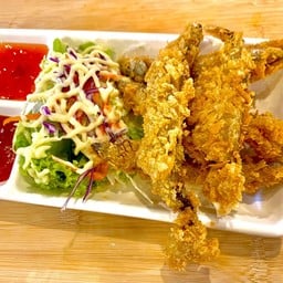 ปลาไข่ทอด