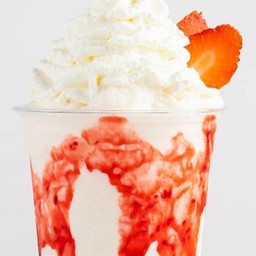 นมหมีสตอเบอร์รี่ปั่น