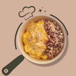 ข้าวไข่ข้น & กะเพรา (ฟรีไข่)