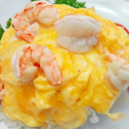 ข้าวไข่ข้นกุ้ง