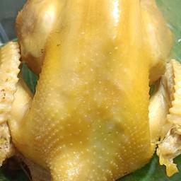 ไก่บ้านต้มน้ำปลา