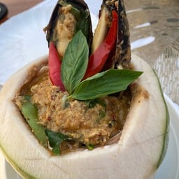 ห่อหมกทะเล มะพร้าวอ่อน