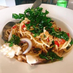 สปาเกตตี้กะเพรา