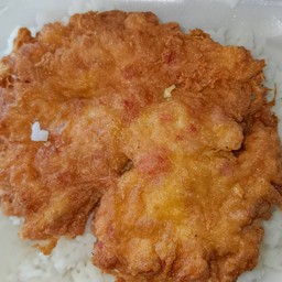 ข้าวไข่เจียวแหนม (ไม่หนังหมู)