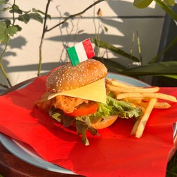 เบอร์เกอร์ปลาทอดชีส