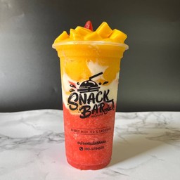 สมูทตี้สตอเบอร์รี่ดูโอ้มะม่วง