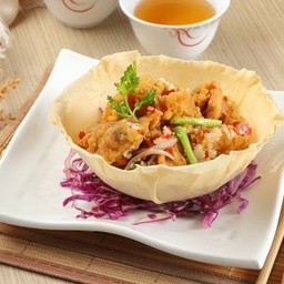 เนื้อไก่ผัดพริกเกลือ