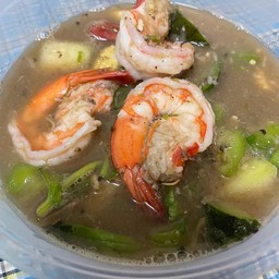 แกงเลียง_กุ้งสด