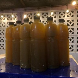 กระเพราชายเดี่ยวน้ำลำไยสมุนไพรเย็นๆ