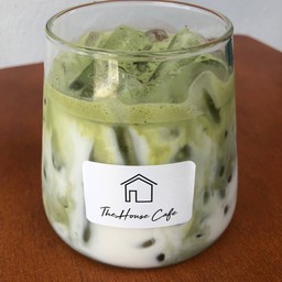 มัทฉะลาเต้คาราเมล