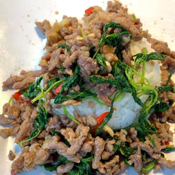 ข้าวกะเพราหมูสับ