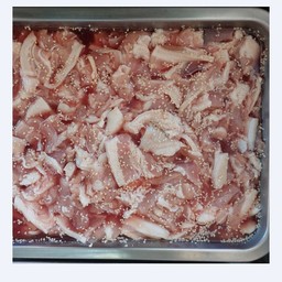 ชุดหมูสามชั้นล้วน 1 กิโล