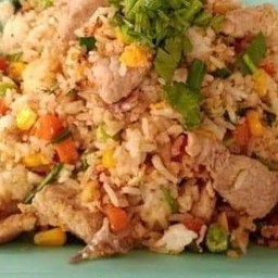ข้าวผัดหมู