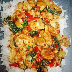 พริกเผาหอยลาย