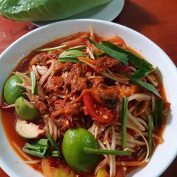 ส้มตำหอยดอง