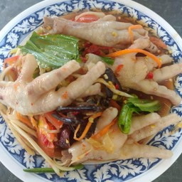 ส้มตำขาไก่ใส่ปลาร้า