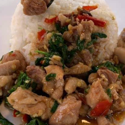 ข้าวกะเพราไก่