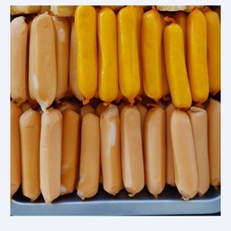 ไส้กรอกหนังกรอบชีส  200  กรัม