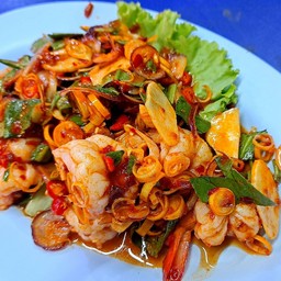 กุ้งพล่า