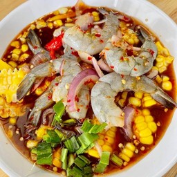 ยำกุ้งสด